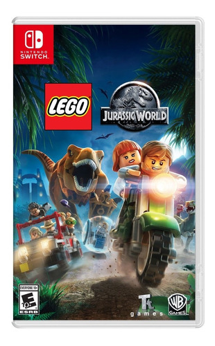 Lego Jurassic World - Mídia Física - Novo - Switch