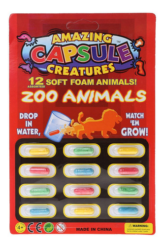 Imagen 3 de 5 de 4pcs Magic Grow Cápsulas Bebé Cognición Juguetes Educativos