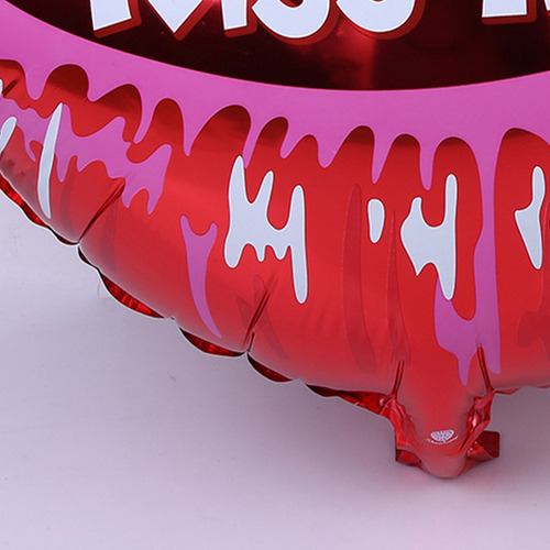 10 Unidades De 22 Globos Con Forma De Labios Para Imprimir E