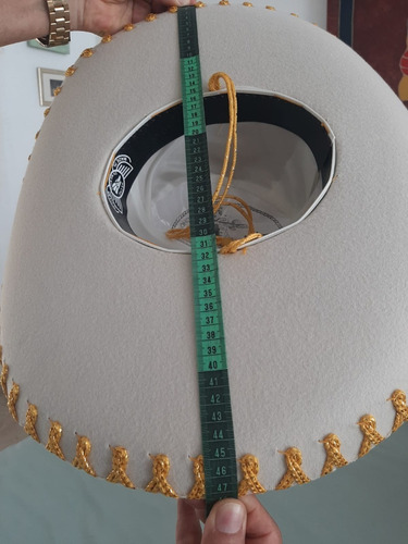 Imagen 2 de 2 de Sombrero Charro Mariachi Negro Fiestas Patrias Divertido