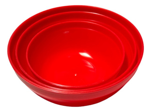 Set De Recipientes De Plástico 3 Piezas, Pack Con 10 Sets