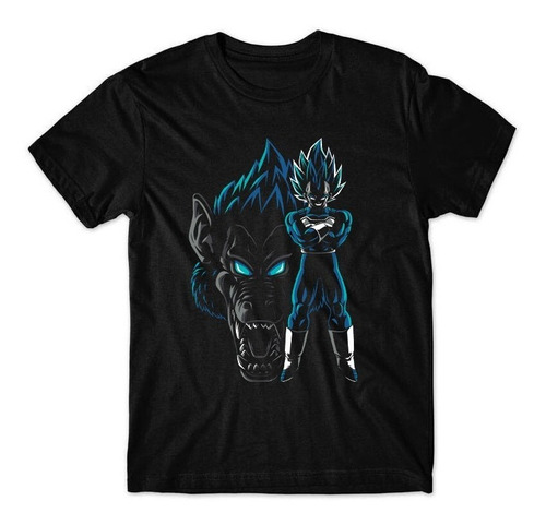 Camiseta Ozaru Vegeta Blue Anime Dragon Ball Super