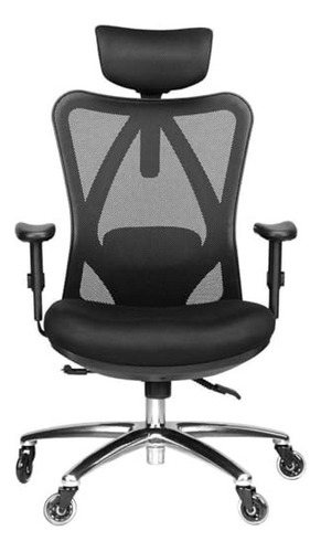 Silla De Oficina Ergonómica Con Soporte Lumbar