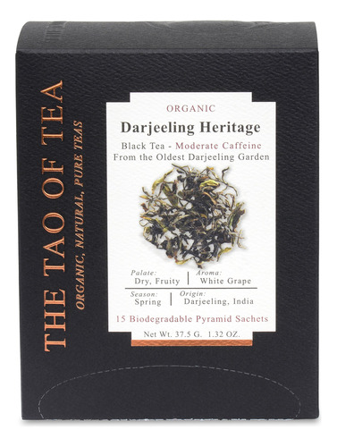 The Tao Of Tea, Darjeeling Heritage, Bolsitas Piramidales