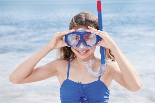 Imagen 7 de 9 de Kit De Buceo Snorkel Clasico Bestway 24035