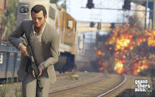 Grand Theft Auto V Premium Edition Rockstar Games PS4 Físico