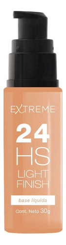 Base Líquida Extreme 24 Hs Light Finish Light Medium 