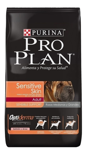 Pro Plan - Purina Sensitive Skin Adult Razas Medianas Y Gran