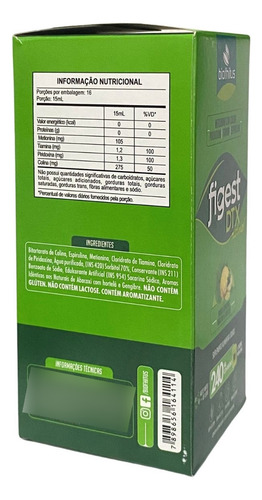 3 Biofhitus Figest Dtx 240ml Com Colina Spirulina Detox