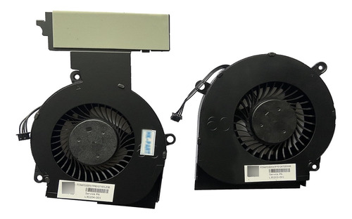 Cooler Ventilador Hp Omen 15 4 Pro 15 Dc Tpn-q211 Cpu + Gpu