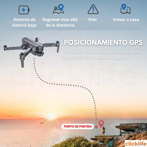 Dron F11 4k Pro 5g Wifi Con Eis 1200m Rc Con Cámara 1 Pila