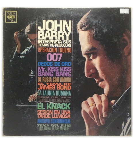 Vinilo John Barry Interpreta Sus Temas De Peliculas 007