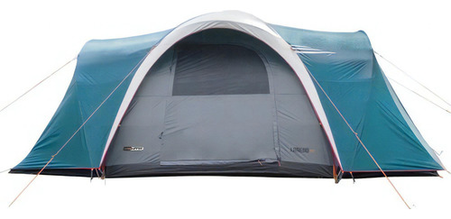 Carpa tipo iglú Laredo Gt con techo para 8/9 personas, gris y azul