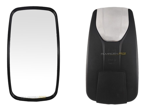 Espejo Retrovisor Cromado Jac Power 175x330 Sl