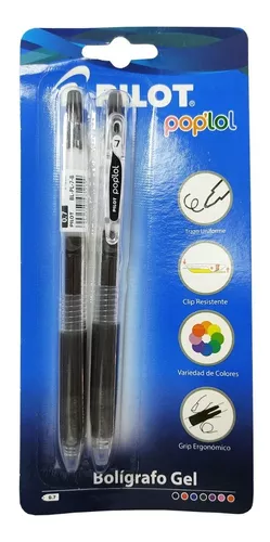 Boligrafo Gel Pilot Retractil Negr - Unidad a $7950