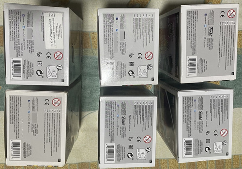 Funko Pop Set Marvel Guardianes De La Galaxia 6 Piezas (Usado)