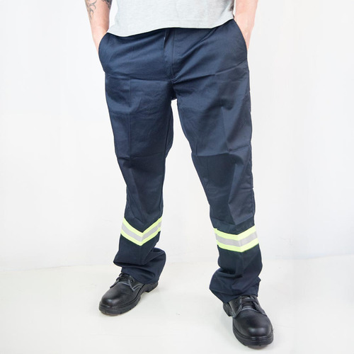 Pantalon Trabajo Basico Reflectivo T1 38-40