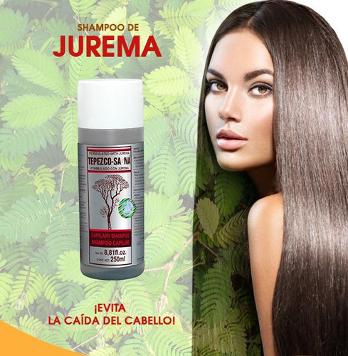 Shampoo Restauración Capilar Tepezcohuite Almendra 250ml