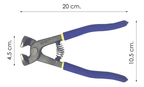 Imagen 2 de 5 de Pinza Tenaza Qep Para Corte Venecitas Ceramica Mosaiquismo