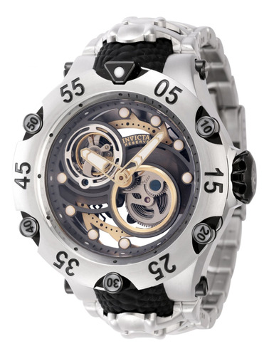 Reloj Para Hombres Invicta Reserve 43913 Negro, Acero