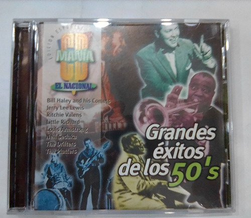 Grandes Exitos De Los 50´s. Cd Original Usado. Qqb.