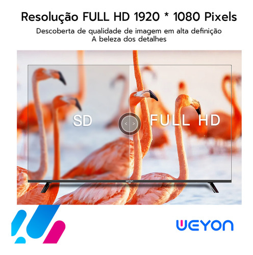 Smart Tv 43'' Full Hd Weyon 43wdsnbx Wi-fi Android 14