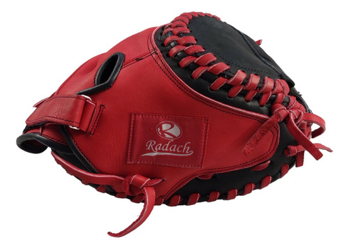 Guante De Softbol Radach Pro Catcher Redblack 34in