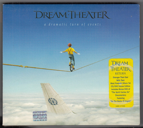 Dream Theater A Dramatic Turn Of Events Cd+dvd Original  Qqi