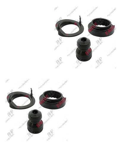 Set Bases Para Amortiguador Tra Dodge I10 4 Cil 1.1l 12/14