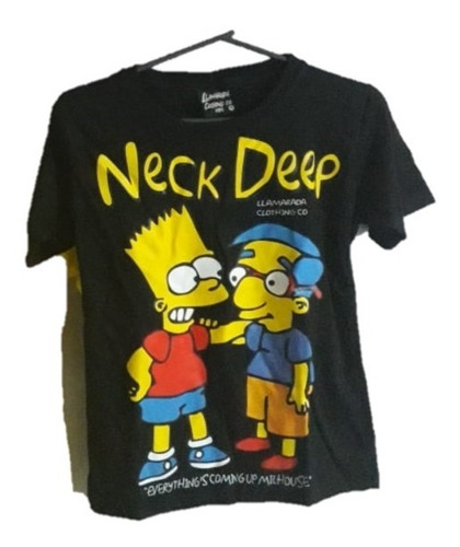 Remeras Infantiles Para Niños Los Simpsons