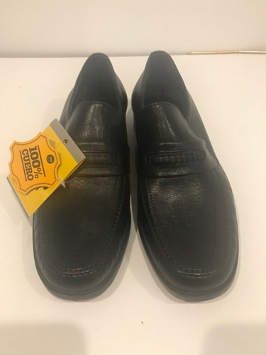 Mocasín Clásico Cuero Hombre N* 45