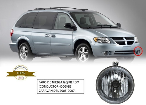 Faro De Niebla Izquierdo (conductor) Dodge Caravan 2005-2007