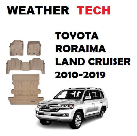 Alfombras Weather Tech Toyota Roraima Land Cruiser 2010-2019