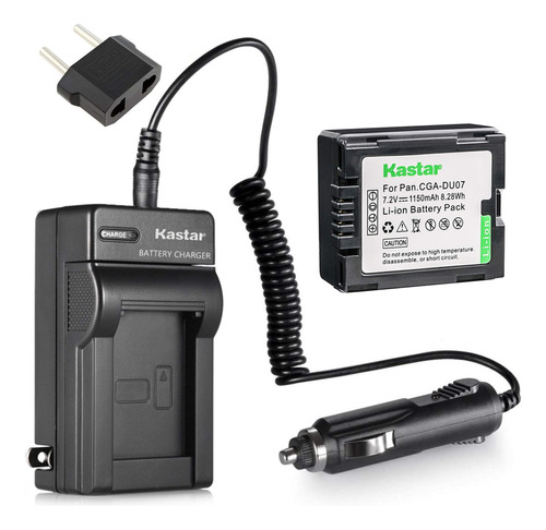 Kastar Nuevo Batería+cargador Paradvd Videocámar.