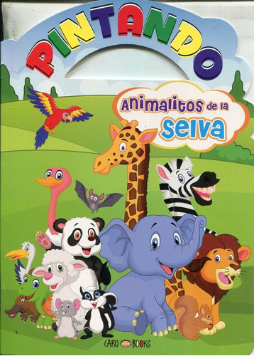 Pintando Animalitos De La Selva: Coleccion Color Magico, De Aa.vv. Editorial Artemisa, Edición 1 En Español