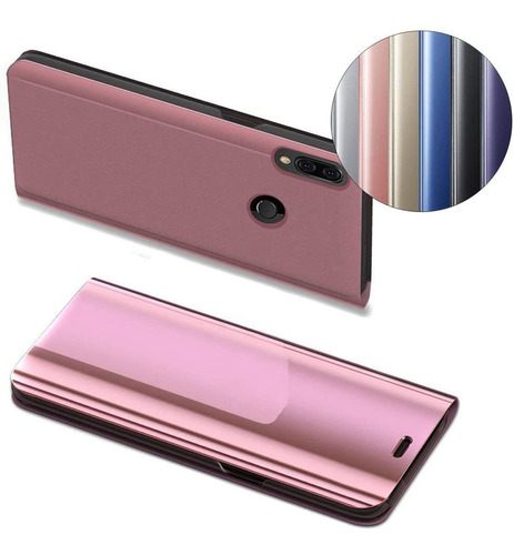 Para Huawei P20 Lite Funda Espejo Diseño Claro Vieb8943