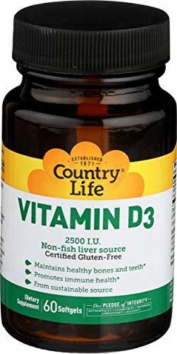 Vida De País Vitamina A D3 2500 I.u, 60-count