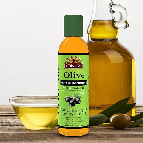 Okay Tratamiento De Aceite Caliente Para El Cabello 177ml