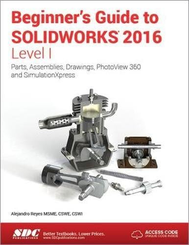 Libro: Beginners Guide To Solidworks 2016 - Level I (includ
