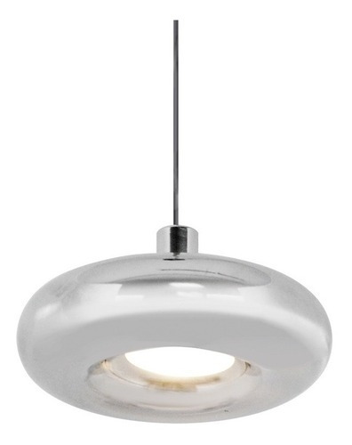 Lampara Colgante Led, F2180-3w, Marca Calux Color Cromo