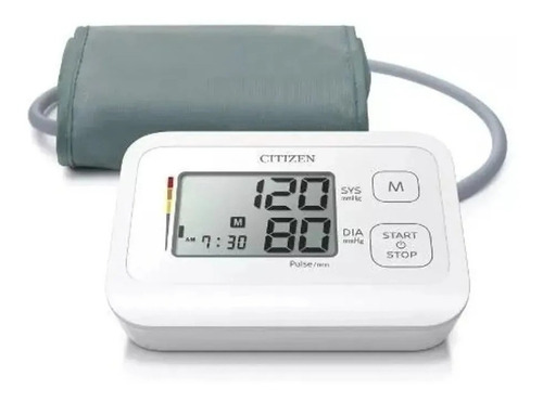 Tensiómetro digital de brazo automático Citizen CHU-304 blanco