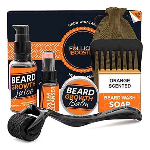 Kit Para El Crecimiento De La Barba, Suero Para El Crecimien