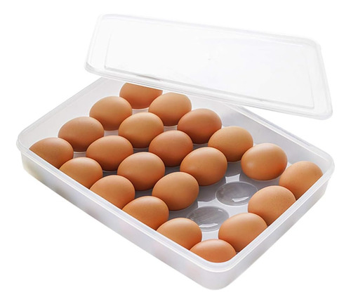 Coolfunlife - Soporte Para Huevos Para Refrigerador Con Tapa