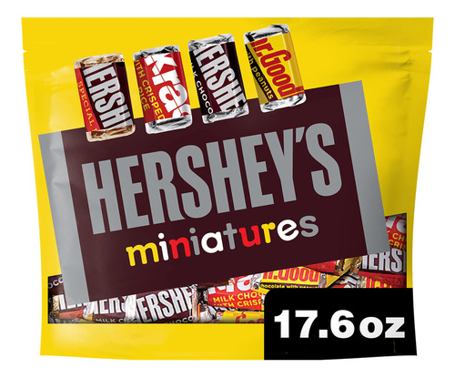 Hershey's Miniatures - Barras De Caramelo De Leche Y Chocola