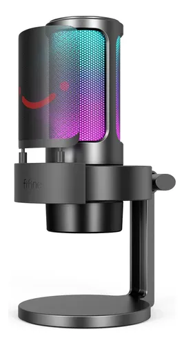 comprar Fifine Ampligame A8 Usb Rgb Microfono Con Filtro Pop