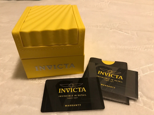 Relógio Invicta Masculino Fundo Preto - Cod 186