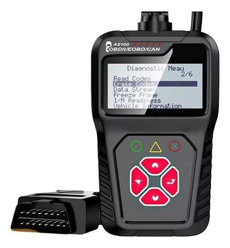 Lector De Códigos De Coche As100 Obd2 Escáner Obd2