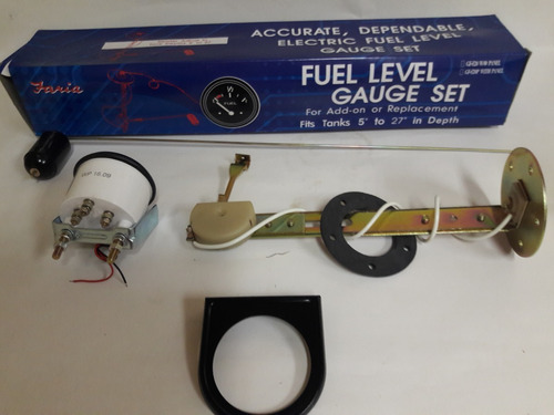 Reloj De Gasolina Con Flotante Universal Marca Faria