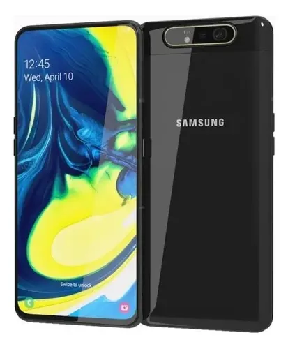 Samsung Galaxy A80 Dual SIM 128 GB Phantom black 8 GB RAM