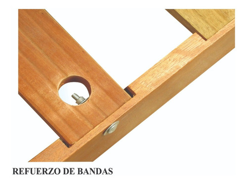 Tarima 2 Plazas,madera Tornillo ,modelo T - 1